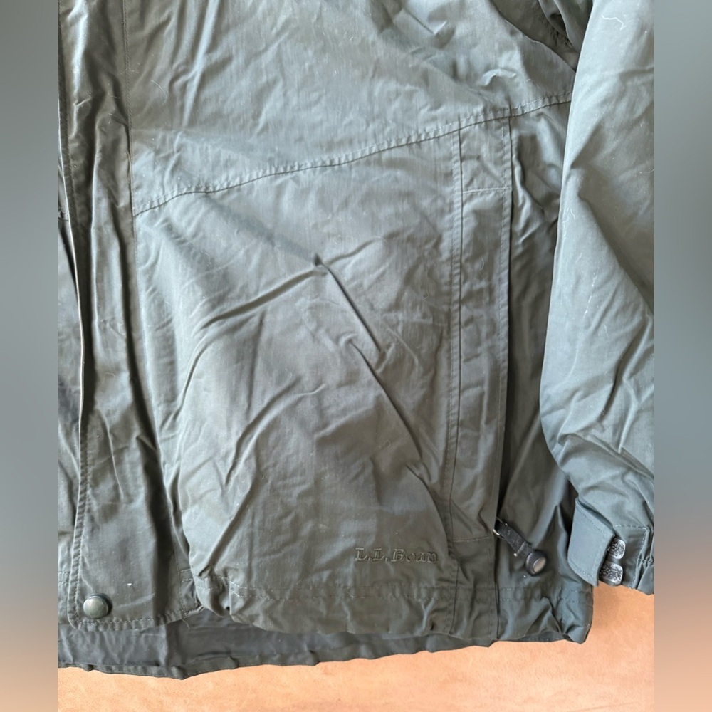 LL Bean Vintage Mens 3 In 1 Jacket Green Jacket Nylon And Polyester Size XL - Picture 3 of 9